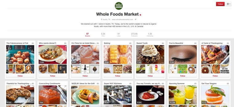 whole foods pinterest