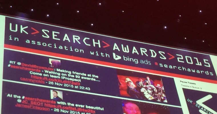 2015 UK Search Awards Winners Announced at Fifth Annual Ceremony in London