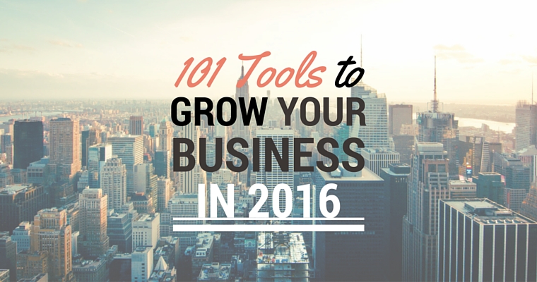 101 Tools to Grow Your Business