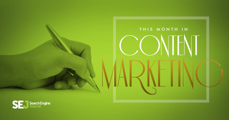 This Month in #ContentMarketing: January 2016