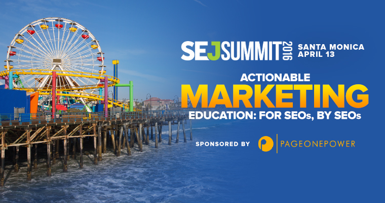 See the Complete Keynote Lineup for #SEJSummit Santa Monica: Google, LinkedIn, Disney, & More