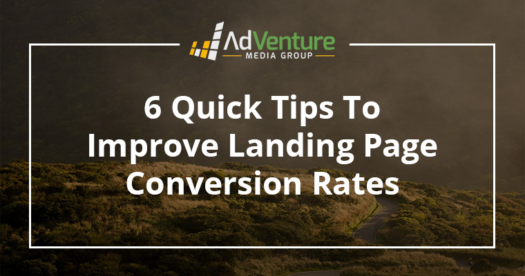6 Quick Tips to Improve Landing Page Conversion Rates | SEJ