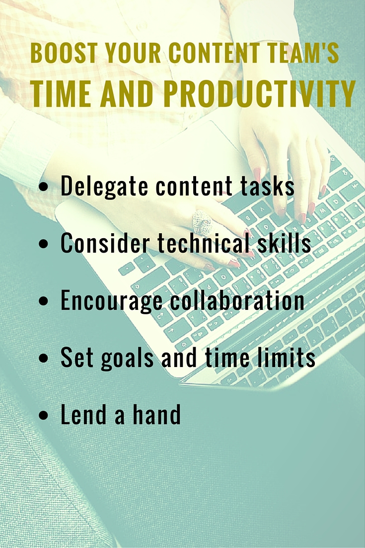 5 Tips to Boost Your Content Team’s Time and Productivity