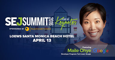 Meet Google’s Maile Ohye at #SEJSummit Santa Monica