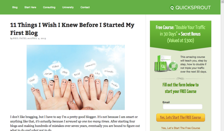 Before Starting Blog