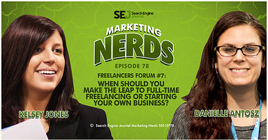 Freelancers Forum: How to Make the Leap to Full-Time Freelancing #MarketingNerds