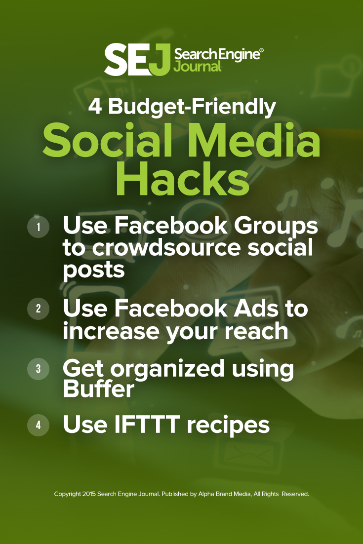 4 Budget-Friendly Social Media Hacks