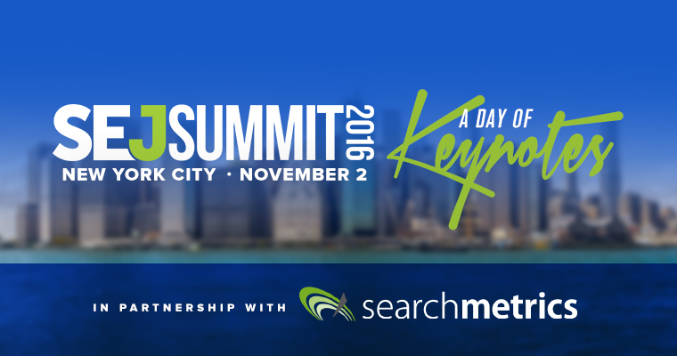 SEJ Summit New York Searchmetrics