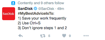 Twitter Algorithm Trending Topics Example Sandisk