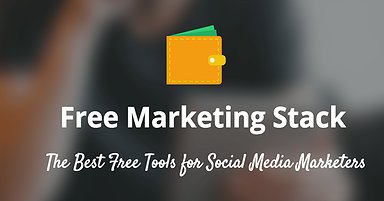 The $0 Marketing Stack: 41 Free Services and Tools