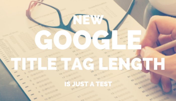 New Length of Titles and Descriptions is Just a Test, Google Says