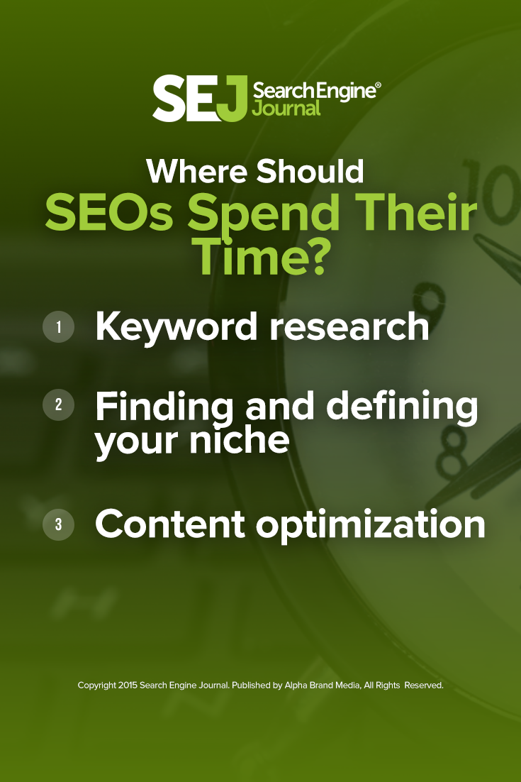 Where Should SEOs Spend Their Time