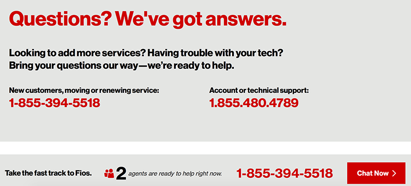 Verizon CTA