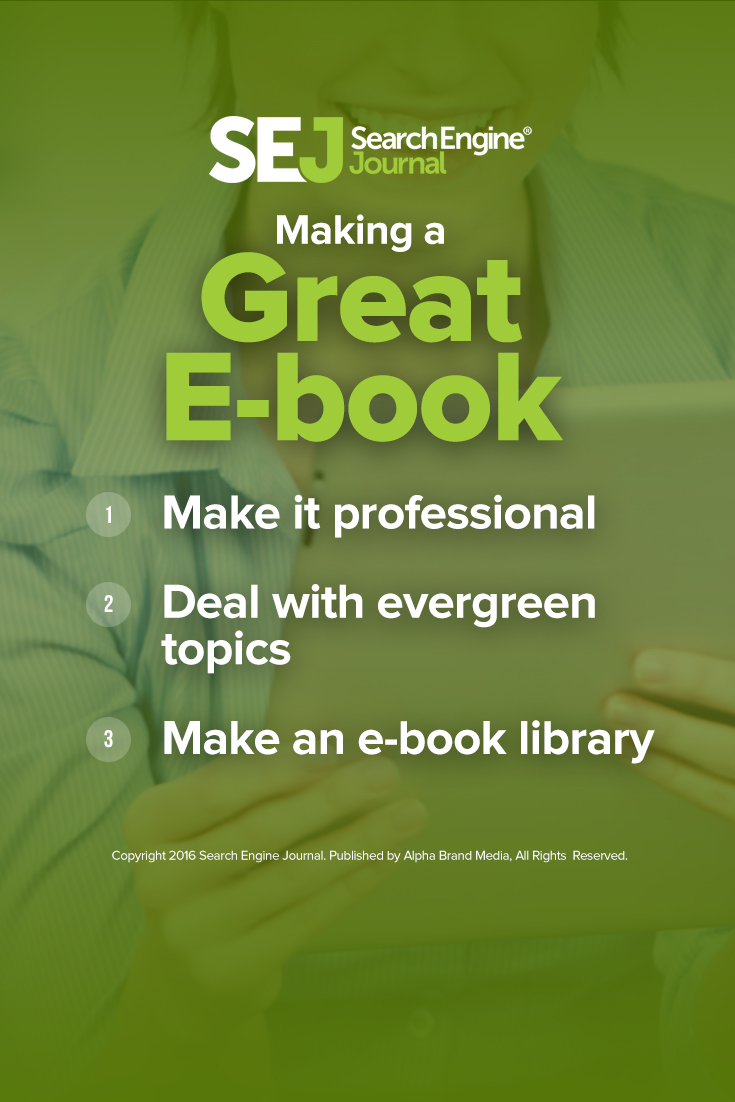 Making a Great E-book