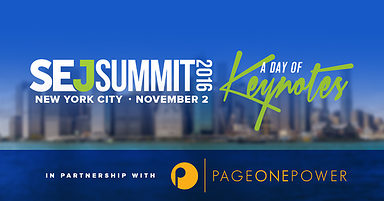 Page One Power Partners with #SEJSummit NYC