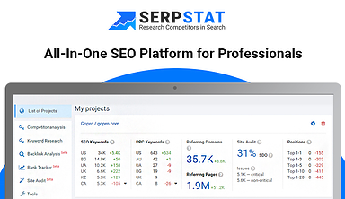 Serpstat: A Multi Tool for SEO Specialists and Marketers