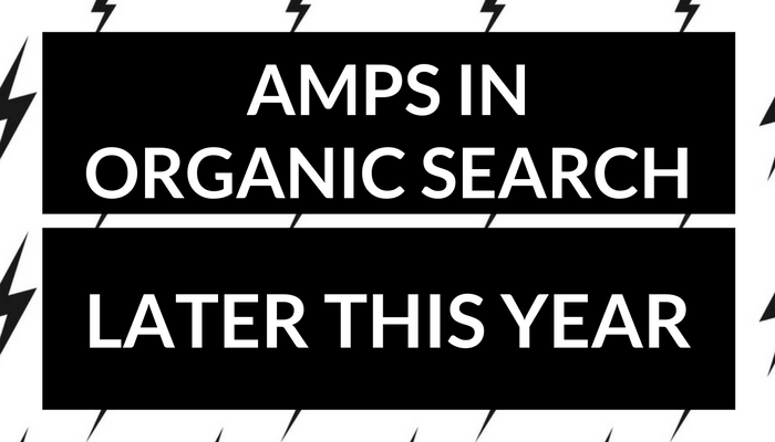 amps in organic search