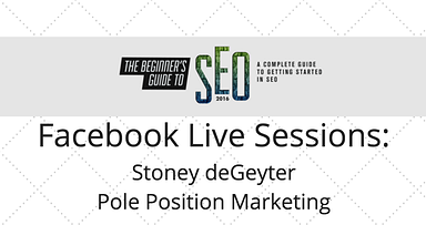 SEJ Live: Stoney deGeyter on Combining SEO and UX