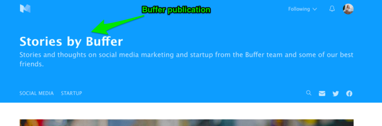 buffer publication