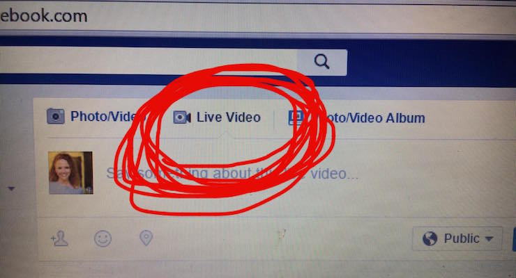 New Test: Facebook Live From Desktop