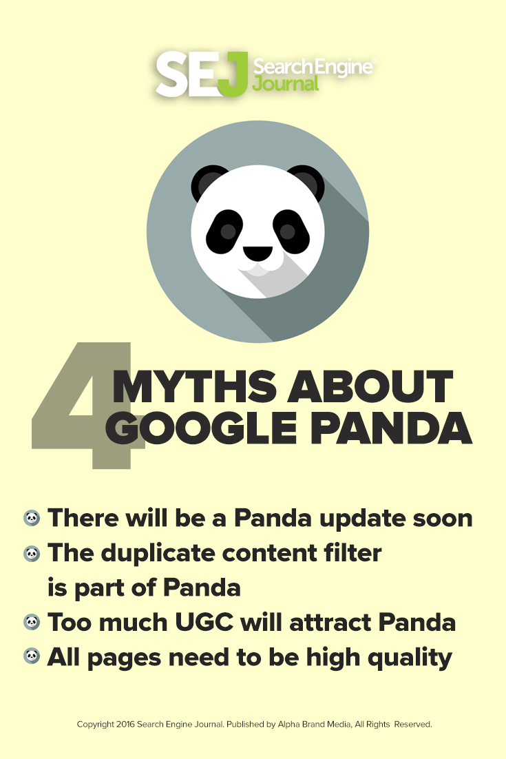 4 Myths About Google Panda