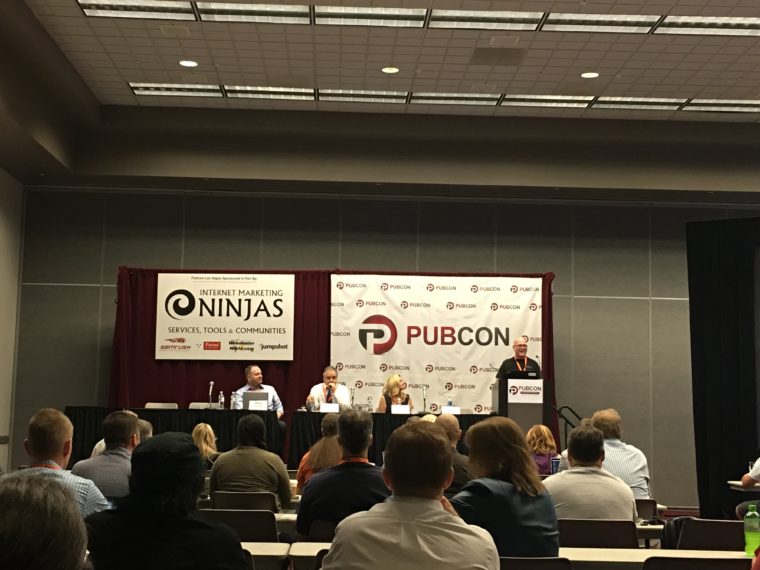 Pubcon day 1 tech issues