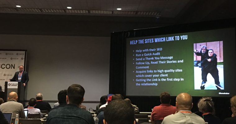 #Pubcon Day 1: Tech Issues & Link Building Tips