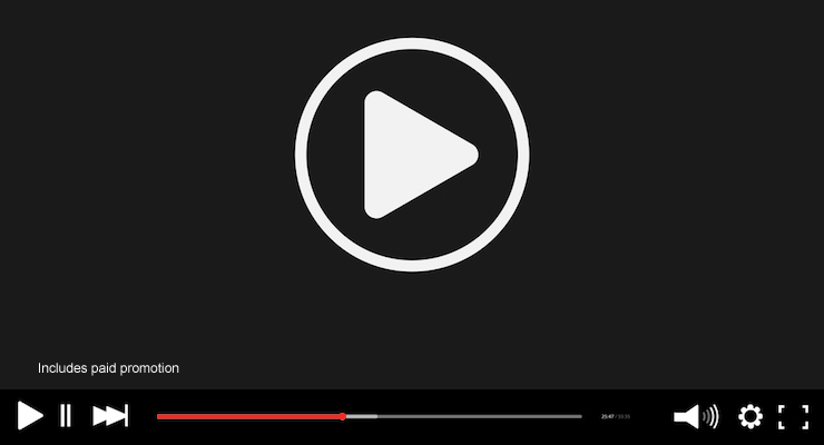 YouTube Adds Paid Promotion Alert For Viewers