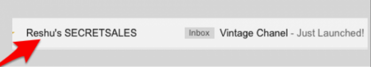 Creative subject line