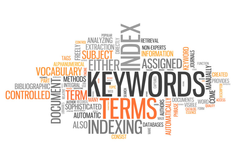 Word Cloud with Keywords related tags