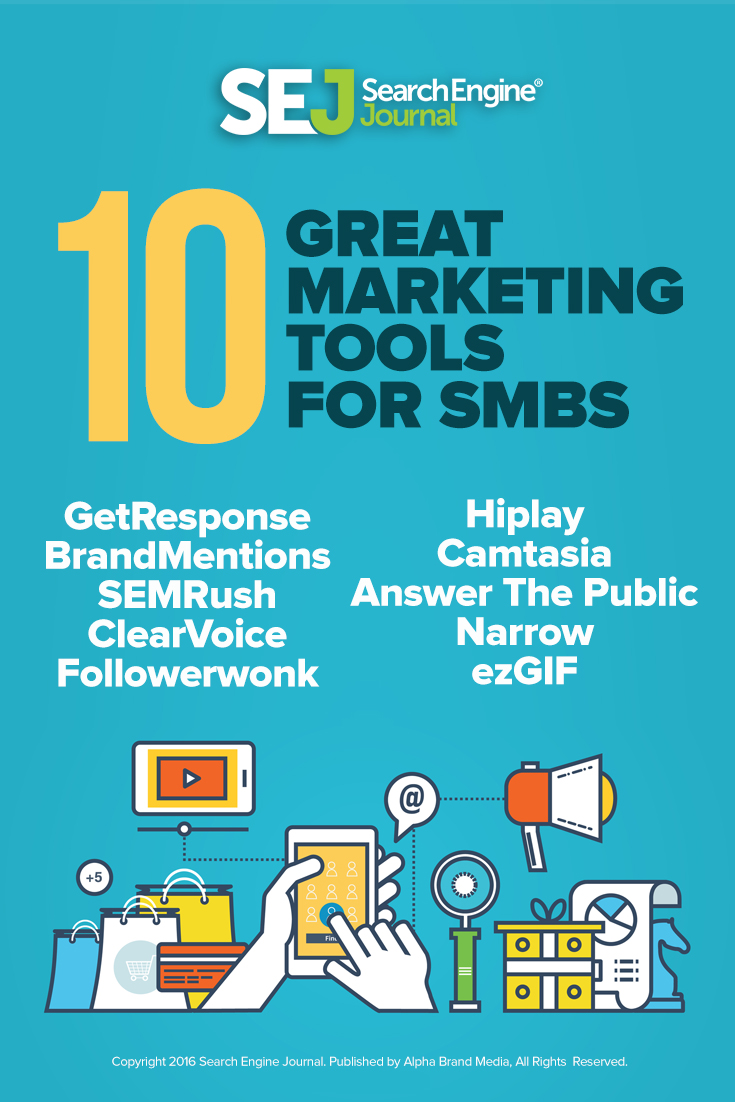 10 Great Marketing Tools for SMBs