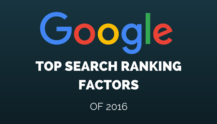 Google’s Top Search Ranking Factors of 2016, According to Searchmetrics Study