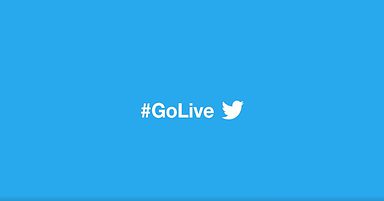 #GoLive Now: Twitter Launches Live Video