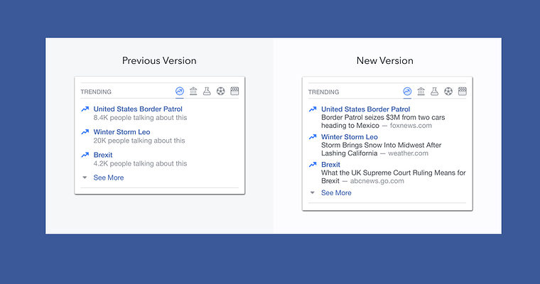 3 Changes Coming to Facebook Trending Stories