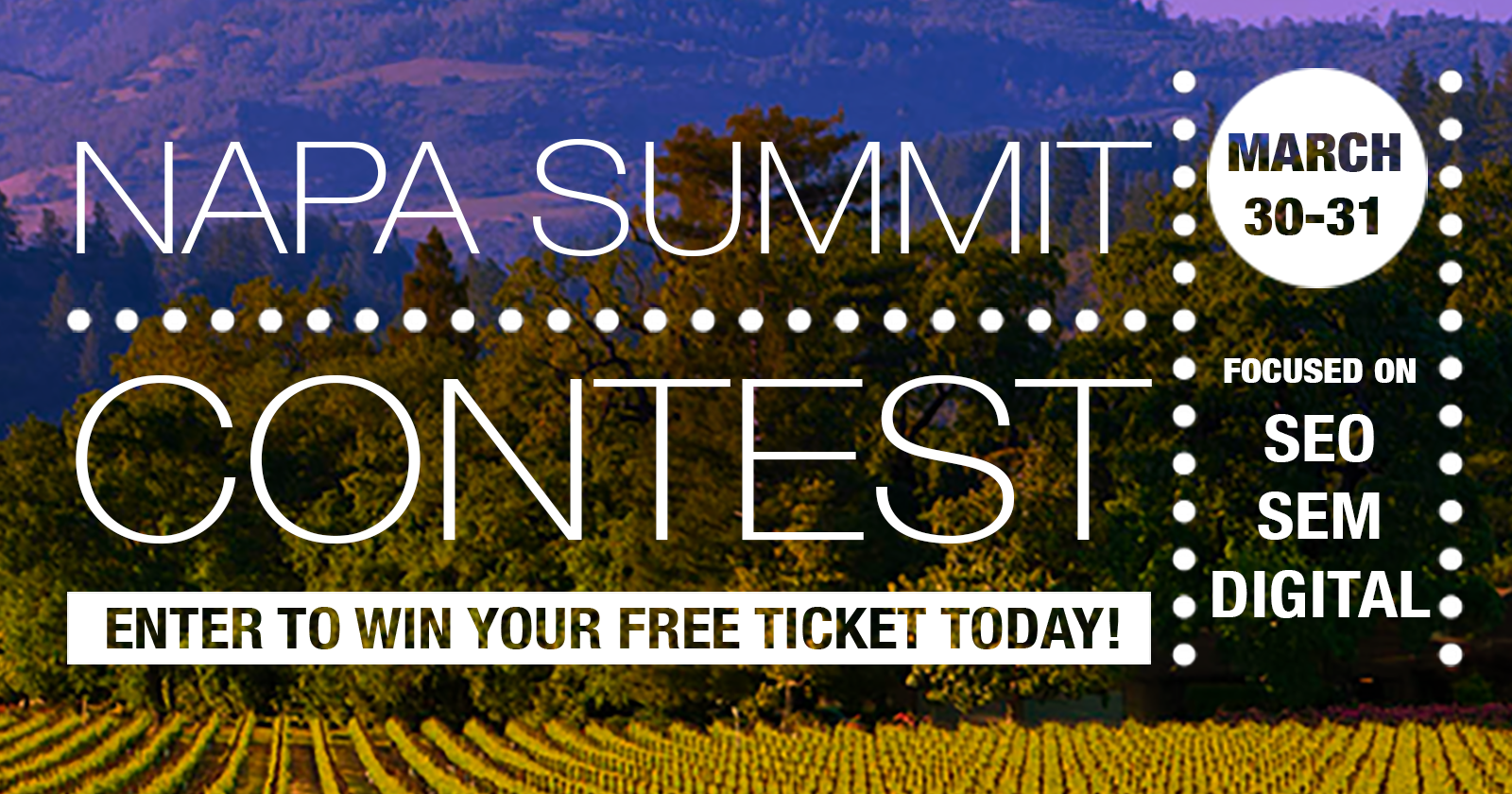 Wine Country Networking: Win A Free Ticket to Napa Summit 2017!
