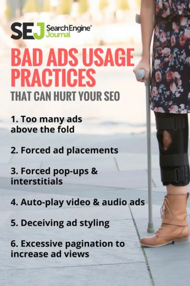 Pinterest Image: Bad Ads Usage Practices That Can Hurt Your SEO