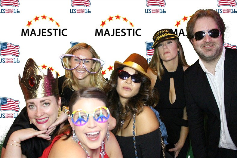 Frances Donegan-Ryan, Anna, Kelsey, Jenise, Jessica, and Danny at the US Search Awards 2016