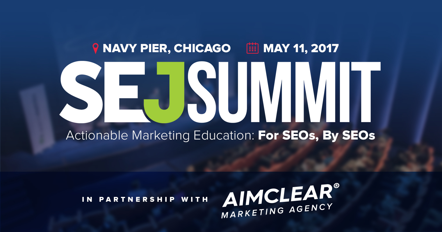 Aimclear Partners with SEJ Summit Chicago 2017