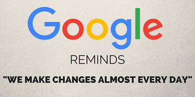 Google’s John Mueller Reminds: “We Make Changes Almost Every Day”