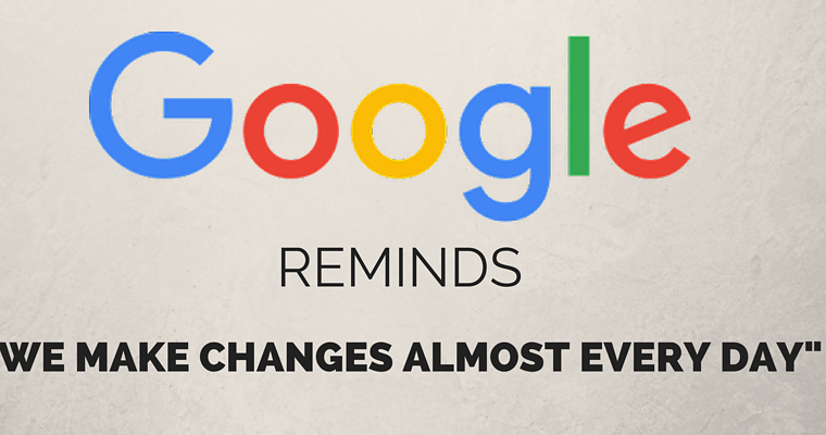 Google’s John Mueller Reminds: “We Make Changes Almost Every Day”