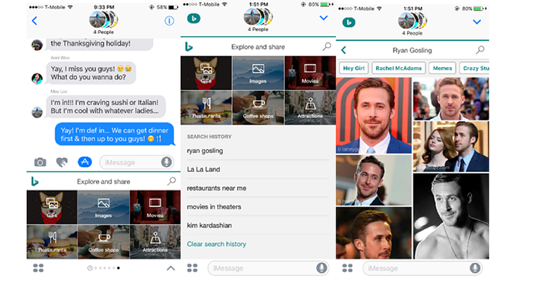 Bing Releases an iMessage Extension, a Potential Google Allo Competitor