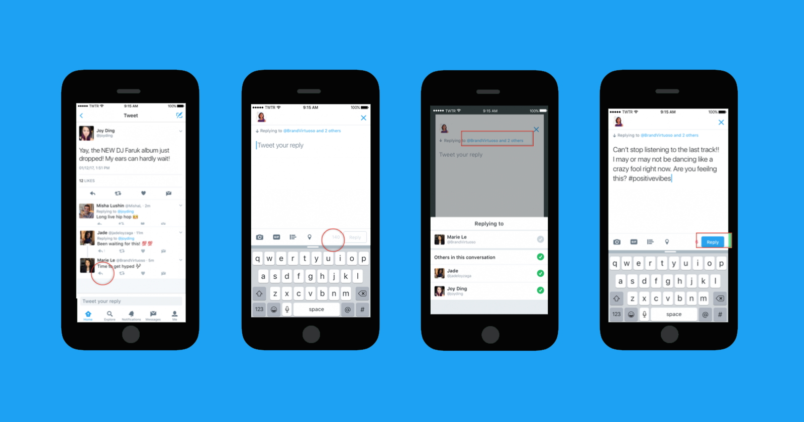 Twitter Unveils a New Look for Replies