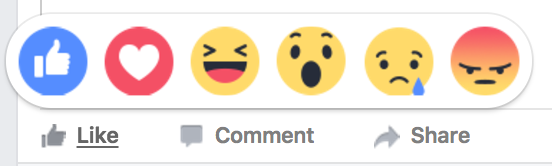 Facebook Reactions