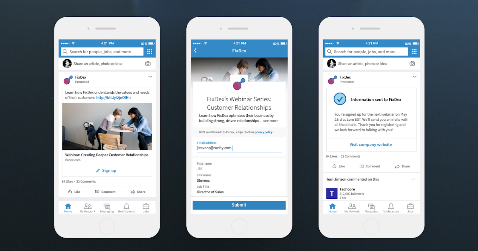 LinkedIn Launches Lead Gen Forms