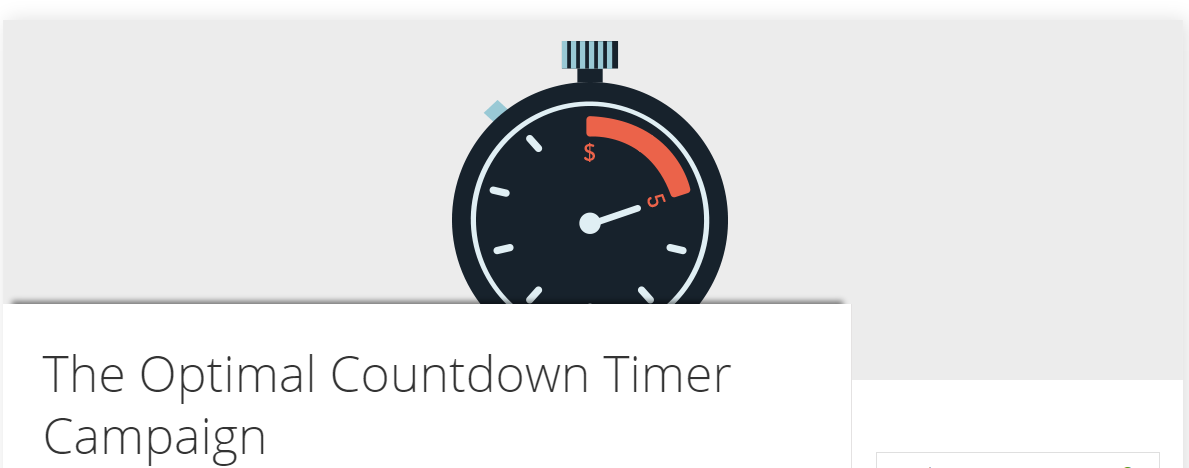 Optimal Countdown Timer