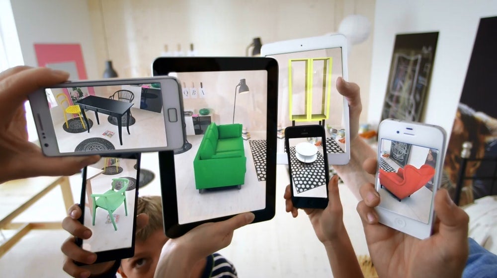 IKEA augmented reality product catalog