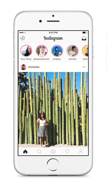 Instagram is a typical example of a native app