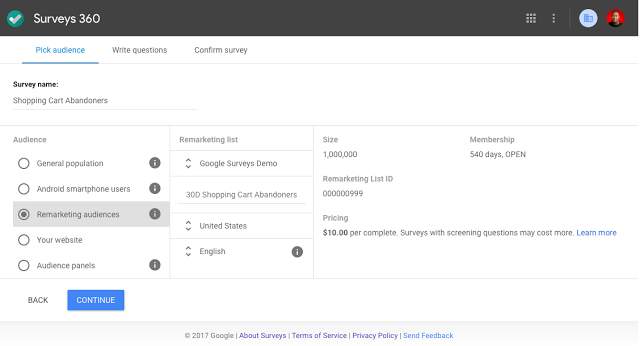 Google AdWords Integrates With Google Optimize and Google Surveys 360