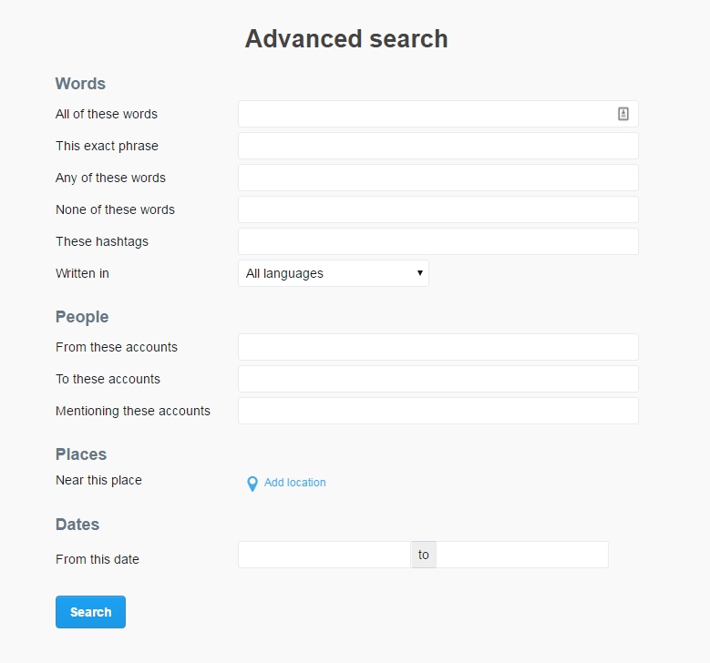advanced twitter search