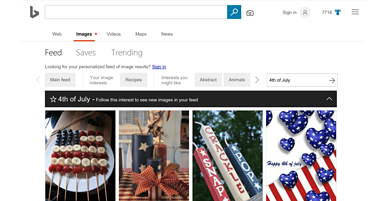 Bing Introduces Personalized Image and Video Feeds